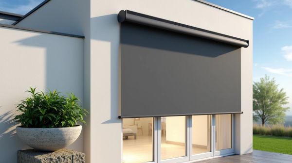 Pourquoi choisir un volet roulant solaire gris anthracite pour votre maison ?