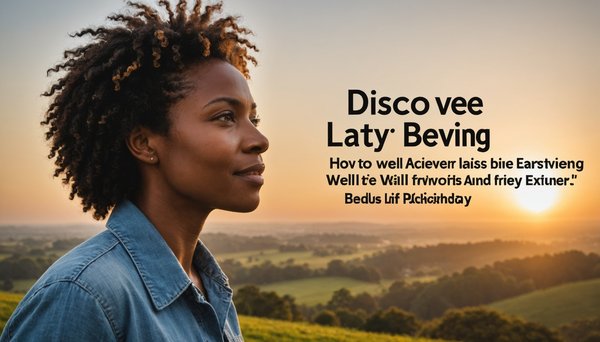 Découvrez comment atteindre le bien-être durable au quotidien