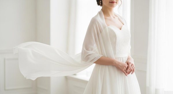 L'étole mariage : la touche élégante pour sublimer votre tenue nuptiale